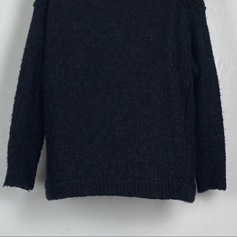 Free People Lofty V-Neck Alpaca Pullover Sweater - Picture 8 of 10